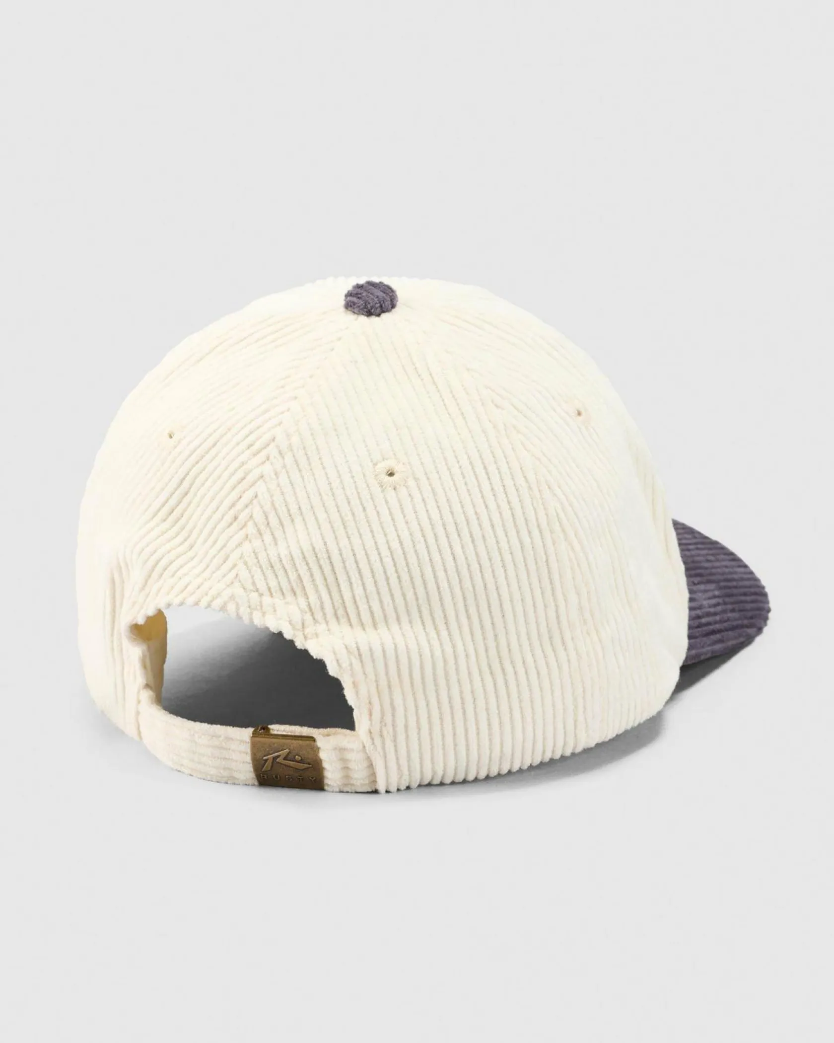 Rusty Orbit Cord Six Panel Cap Coal Online