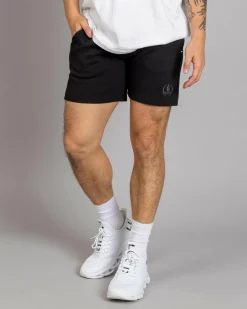 Sparta Ordain Elastic Waist Shorts Black