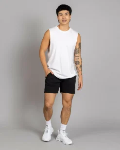Sparta Ordain Elastic Waist Shorts Black