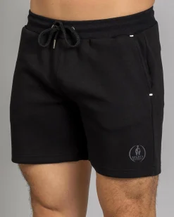 Sparta Ordain Elastic Waist Shorts Black