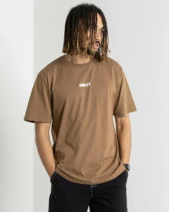 Hurley Organic Fastlane T-Shirt Cocoa Cream