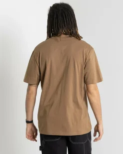 Hurley Organic Fastlane T-Shirt Cocoa Cream