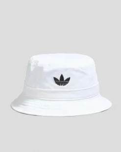 adidas Originals Bucket Hat White New