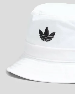 adidas Originals Bucket Hat White New