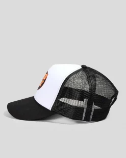 Santa Cruz Other Dot Trucker Cap White/black New
