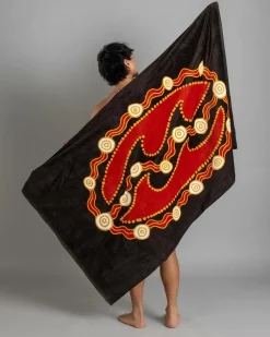 Billabong Otis Wave Towel Black Hot