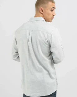 Rip Curl Ourtime Long Sleeve Shirt Off White Hot