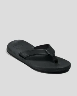 Skylark Overboard Thongs Black New