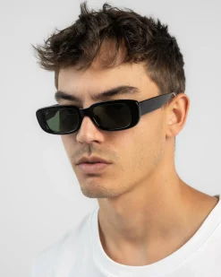 Happy Hour Oxford Polarised Sunglasses Gloss Black Outlet