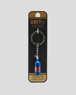 Unit Oxide Keyring Blue Discount