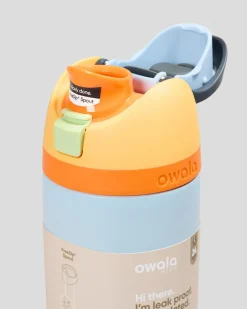 Owala 16oz FreeSip Stainless Steel Water Bottle Yellow/blue Discount