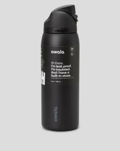 Owala 40oz FreeSip Stainless Steel Water Bottle Black Clearance