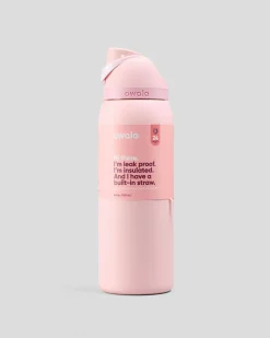 Owala 40oz FreeSip Stainless Steel Water Bottle Pink/pink