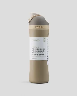 Owala 24oz FreeSip Stainless Steel Water Bottle Grey/brown Best