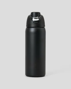 Owala 32oz FreeSip Stainless Steel Water Bottle Black New
