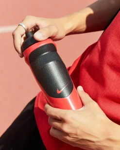 Nike 20oz Hypersport Water Bottle Sport Red/black Best