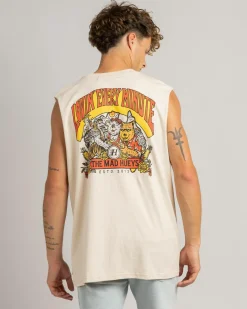 The Mad Hueys Oz Straya Muscle Tank Cement Best