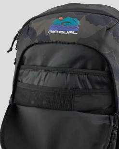 Rip Curl Ozone 30L School 2025 Backpack Black/olive Discount