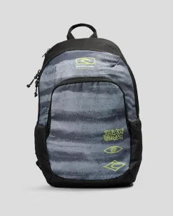 Rip Curl Ozone 30L School Backpack Black/green Clearance