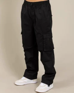 Nena & Pasadena P350 Parachute Pants Jet Black Sale