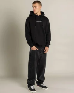 Santa Cruz Pace Ritual Hand Mono Strip Hoodie Black Outlet