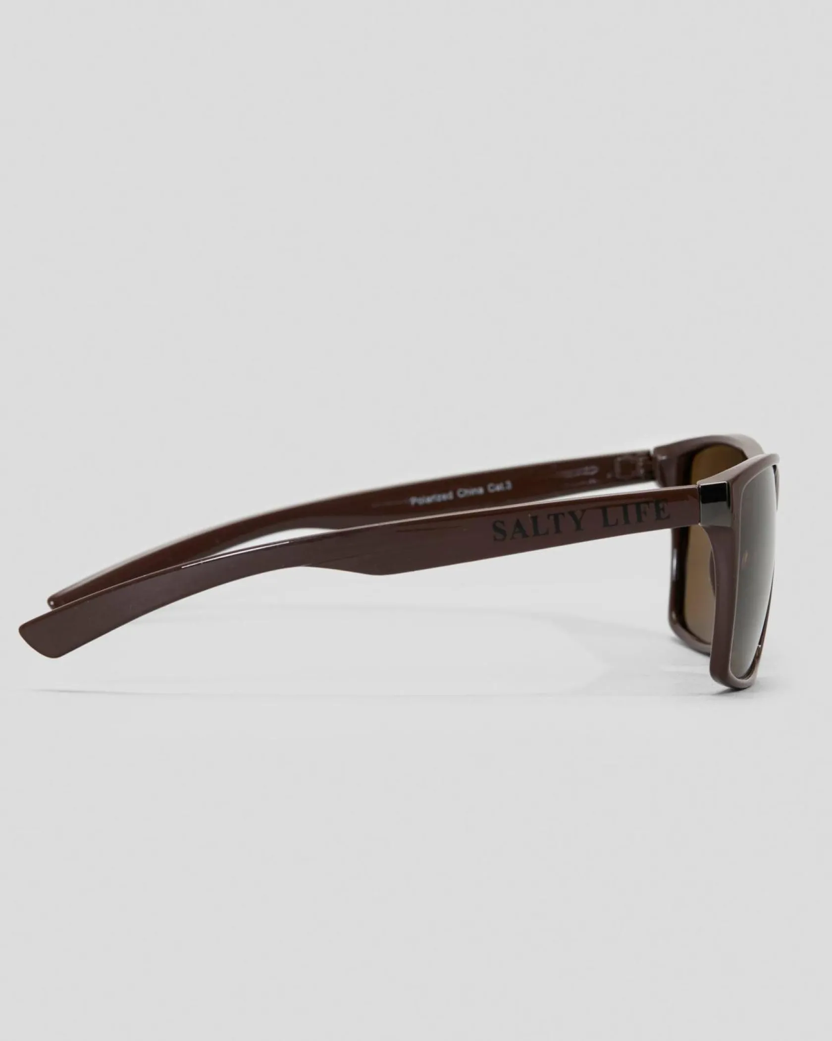 Salty Life Pacific Polarised Sunglasses Gloss Brown / Brown Clearance
