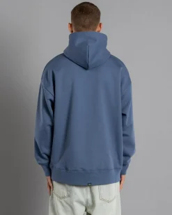 Thrills Paid In Full Slouch Pull On Hoodie Rustic Blue Hot