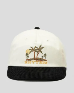 Rhythm Palm Days Cord Cap Black Clearance