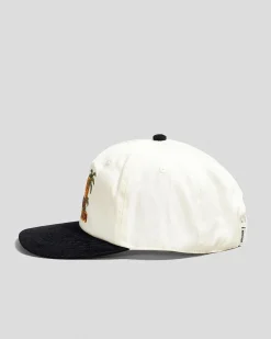 Rhythm Palm Island Cord Cap Stone / Black Online