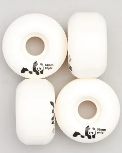 Enjoi Panda 53mm Skateboard Wheels Whitey Best