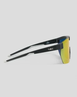 Sin Eyewear Paradigm Polarised Sunglasses Matt Black/ Red Hot