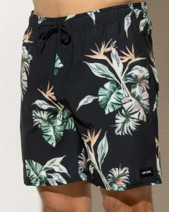 Rip Curl Paradise Volley Black New