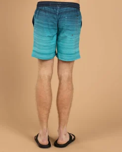 Skylark Passage Elastic Waist Shorts Blue/mint Sale