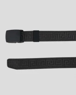 Lucid Pattern Web Belt Black