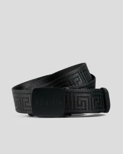Lucid Pattern Web Belt Black Clearance