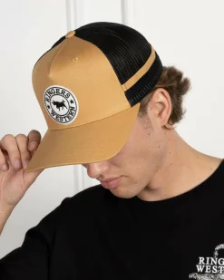 Ringers Western Pendleton Trucker Cap Clay Discount