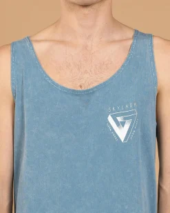 Skylark Penrose Singlet Lt Blue Acid New