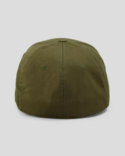 Flexfit Perma Curve Cap Olive Discount