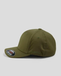 Flexfit Perma Curve Cap Olive Discount