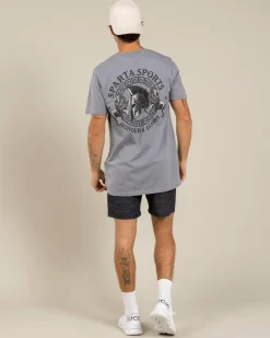Sparta Phalanx T-Shirt Lt Grey Acid Clearance