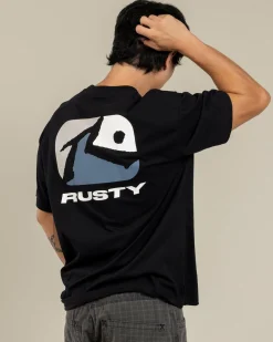 Rusty Phenom T-Shirt Black 2 Outlet