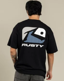 Rusty Phenom T-Shirt Black 2 Outlet