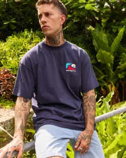 Rusty Phenom T-Shirt Navy Blue Best