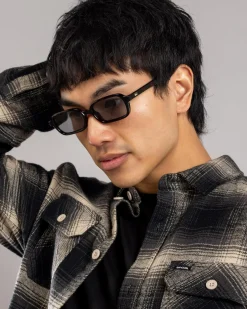 Le Specs Pilferer Sunglasses Cherry Tort/ Smoke Tint Clearance
