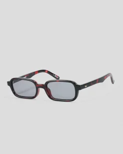 Le Specs Pilferer Sunglasses Cherry Tort/ Smoke Tint Clearance