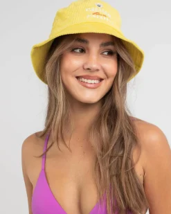 Vodka Cruiser Cord Bucket Hat Pineapple