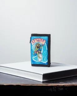Sanction Pipeline Trifold Wallet Blue Tie Dye