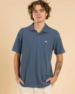 Quiksilver Pique Polo Shirt China Blue Outlet
