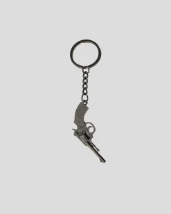 Miscellaneous Pistol Gun Keyring Silver Online
