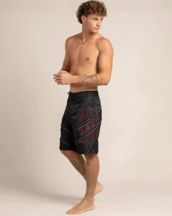Dexter Pivot Board Shorts Black/ Burgundy Online